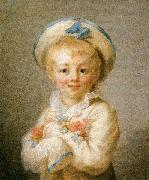 Jean-Honore Fragonard A Boy as Pierrot USA oil painting artist